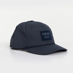 Free Fly Wave Performance Hat -  color Storm Cloud, SnapBack Rope hat, Quick Dry